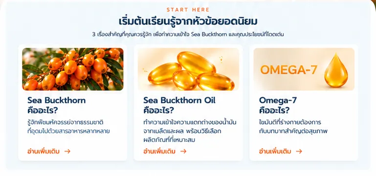 เริ่มต้นเรียนรู้จากหัวข้อยอดนิยม