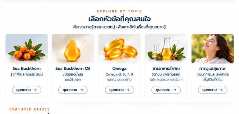 เลือกหัวข้อที่คุณสนใจ